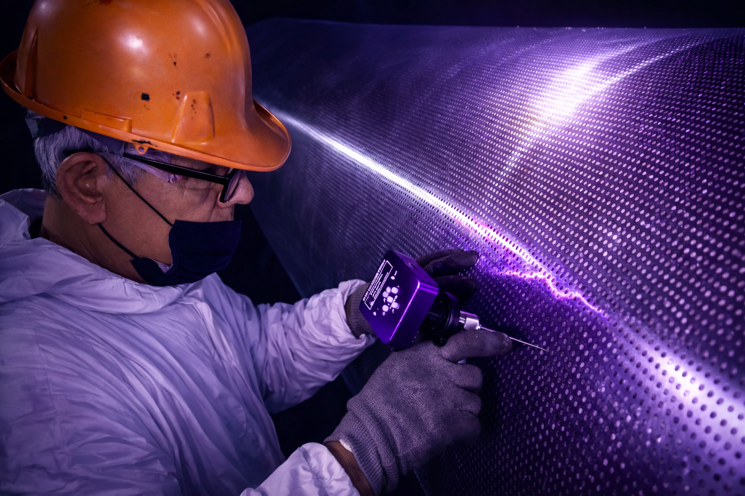 Inspección con Partículas Magnéticas Fluorescentes Inspección con Partículas Magnéticas Fluorescentes